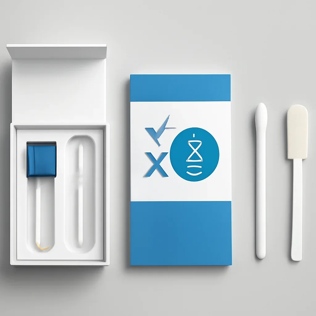Sample kit, packaging, and step-by-step workflow for what pharmacogenetic testing can and cannot tell you