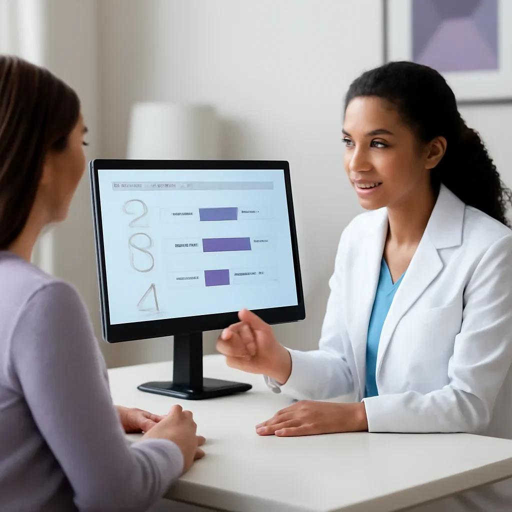 Clinician-friendly report discussion and next-step planning for pharmacogenetic testing comparison