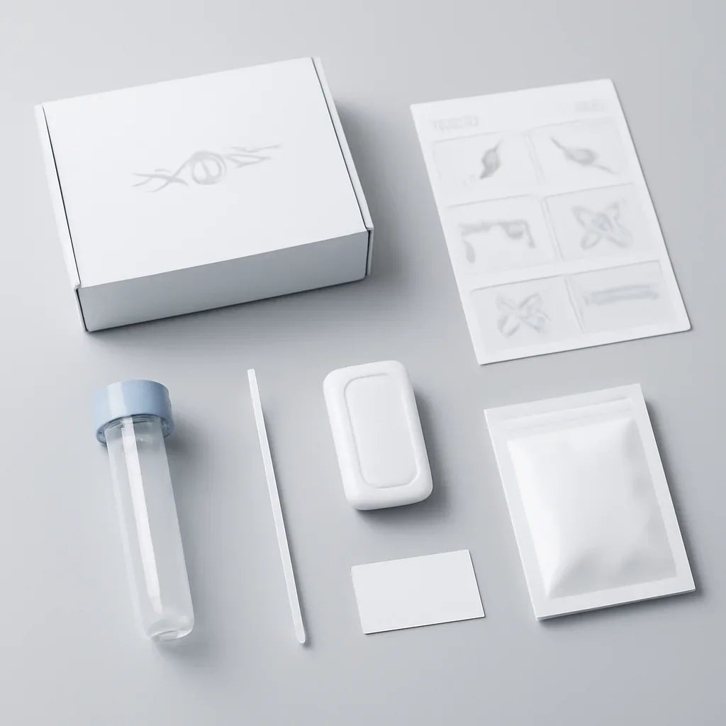 Sample kit, packaging, and step-by-step workflow for pgx testing for clinicians and pharmacists