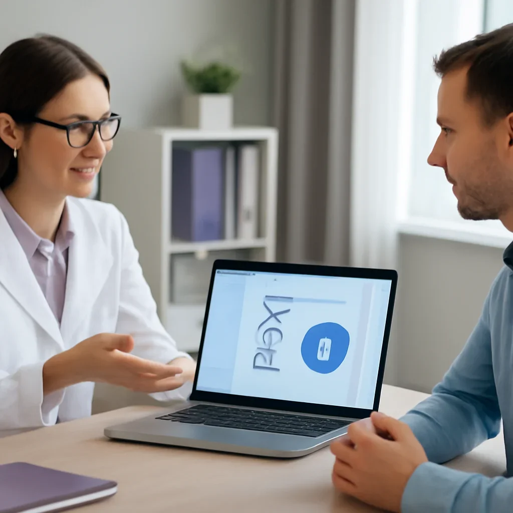 Clinician-friendly report discussion and next-step planning for dna testing privacy in the united states