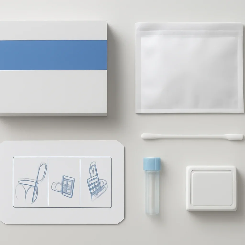 Sample kit, packaging, and step-by-step workflow for pharmacogenetic testing in boise