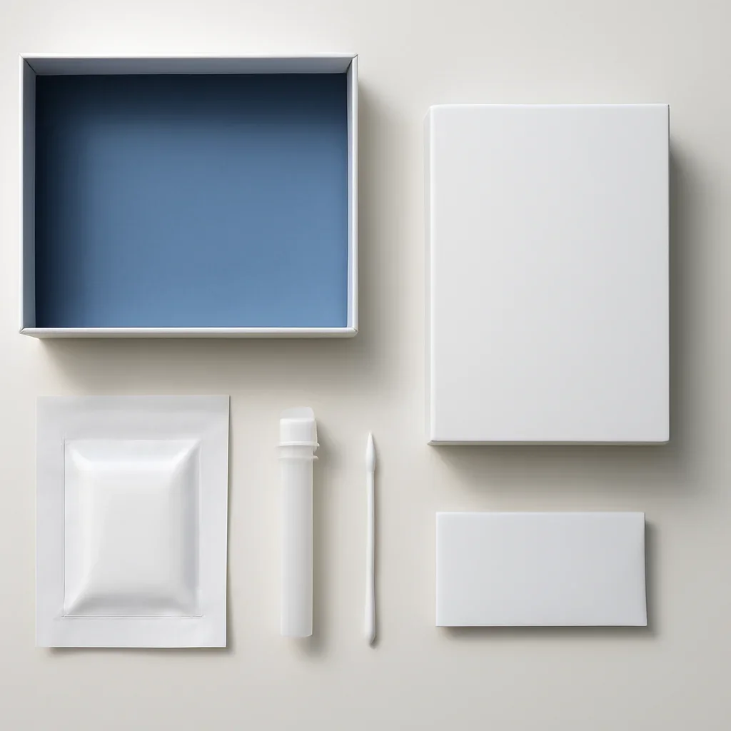 Sample kit, packaging, and step-by-step workflow for pharmacogenetic testing in california