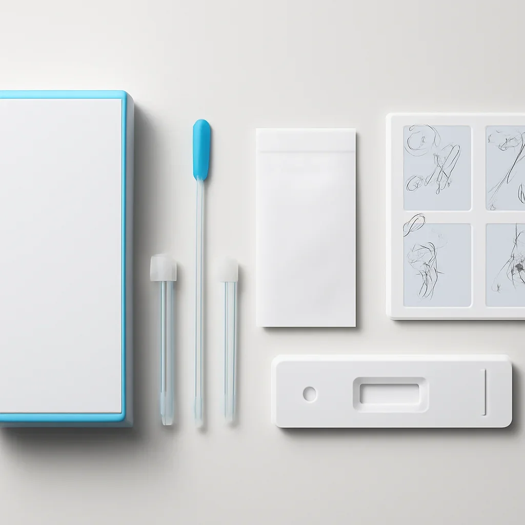 Sample kit, packaging, and step-by-step workflow for pharmacogenetic testing in charleston