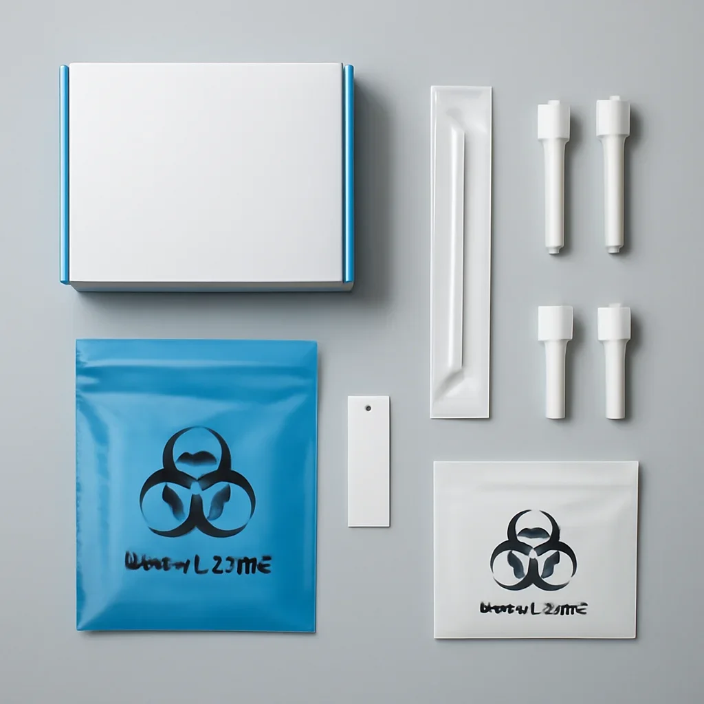 Sample kit, packaging, and step-by-step workflow for pharmacogenetic testing in charleston