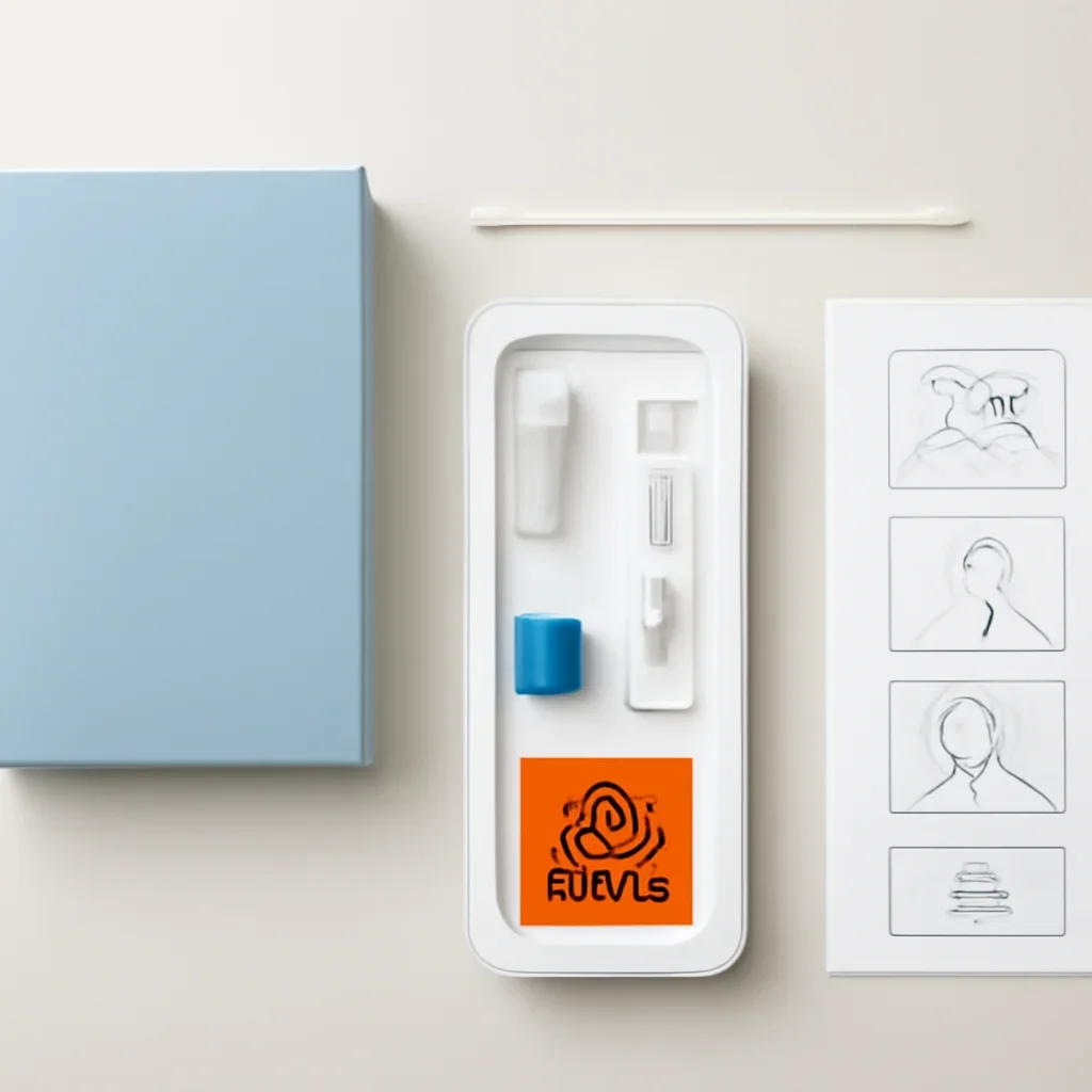 Sample kit, packaging, and step-by-step workflow for pharmacogenetic testing in chesapeake