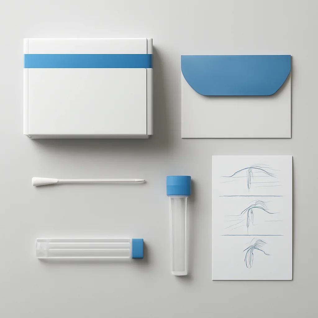 Sample kit, packaging, and step-by-step workflow for pharmacogenetic testing in cincinnati