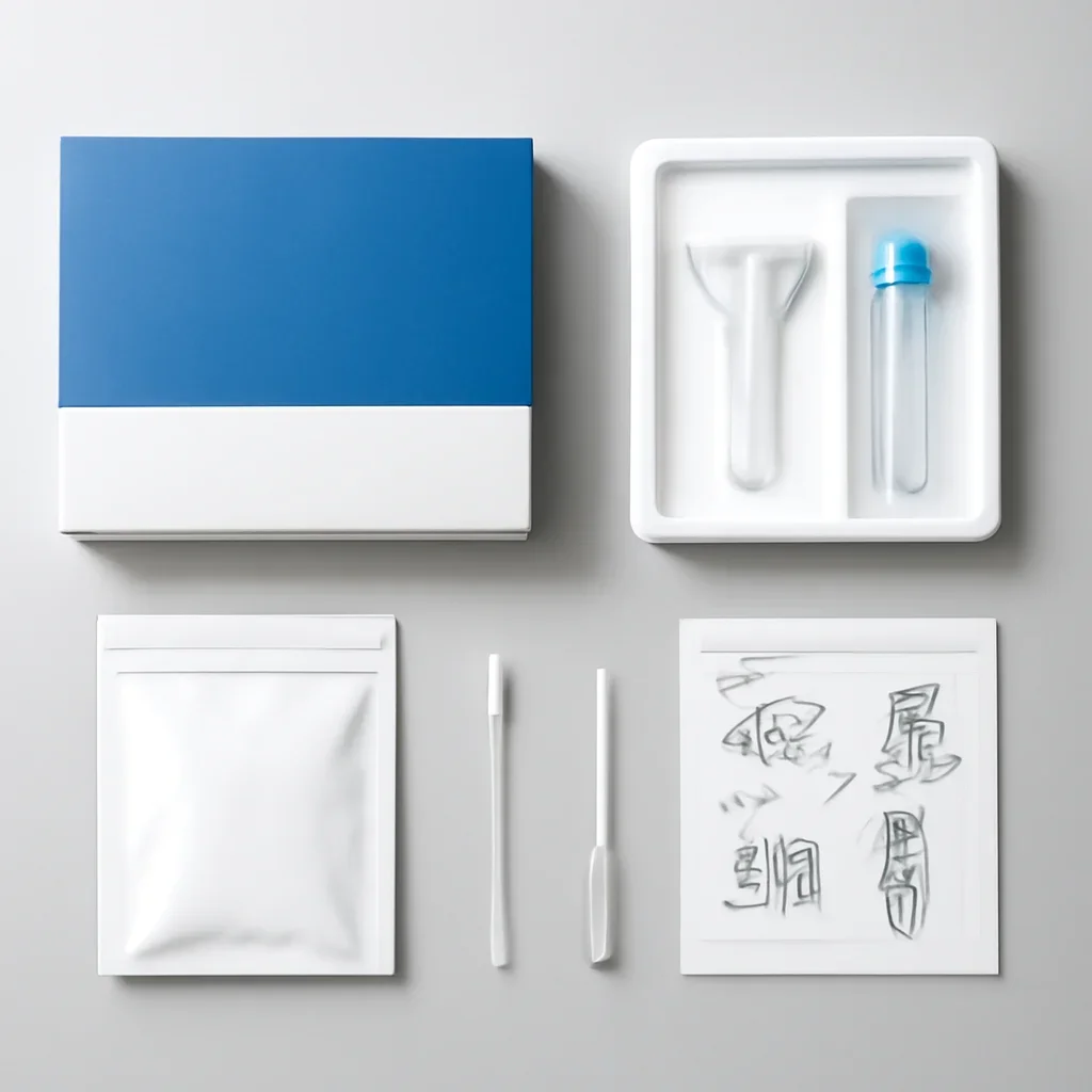 Sample kit, packaging, and step-by-step workflow for pharmacogenetic testing in columbus