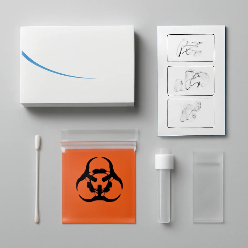 Sample kit, packaging, and step-by-step workflow for pharmacogenetic testing in corpus christi