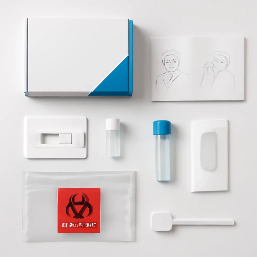 Sample kit, packaging, and step-by-step workflow for pharmacogenetic testing in florida