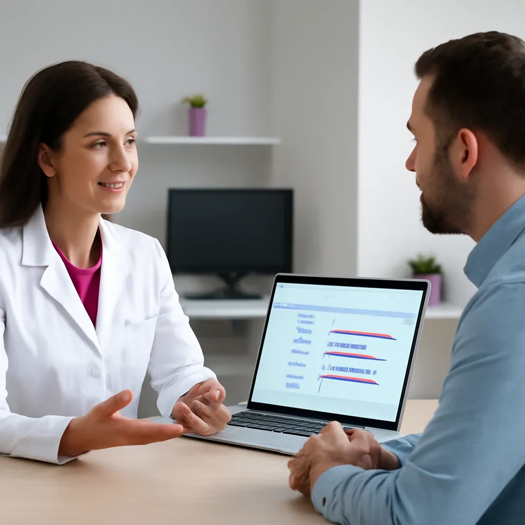 Clinician-friendly report discussion and next-step planning for pharmacogenetic testing in garland