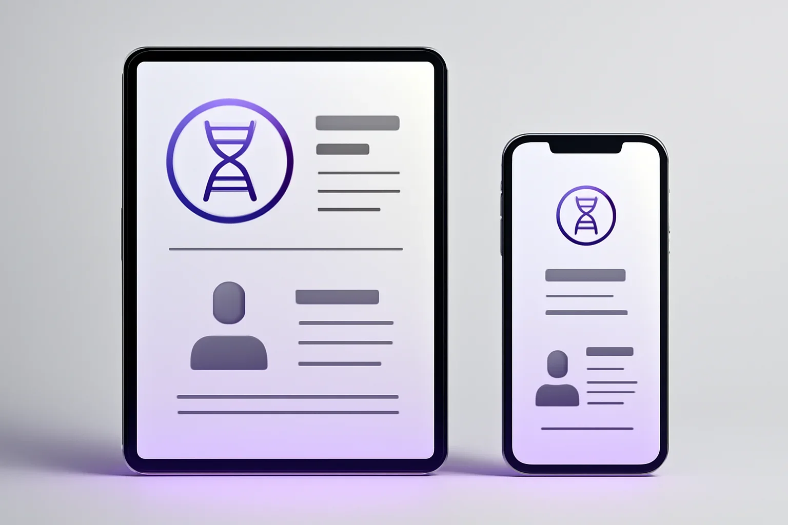 Pharmacogenetic testing in garland presented on a clean digital health dashboard