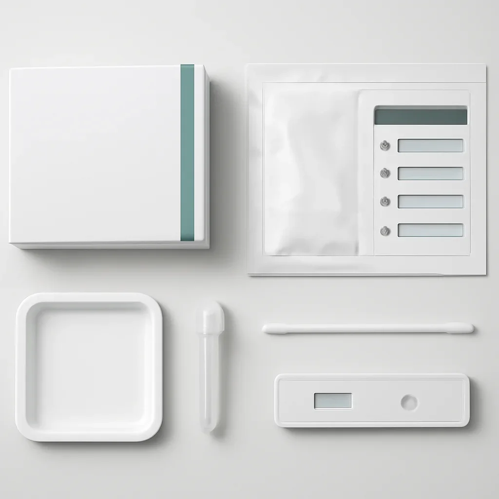 Sample kit, packaging, and step-by-step workflow for pharmacogenetic testing in greensboro