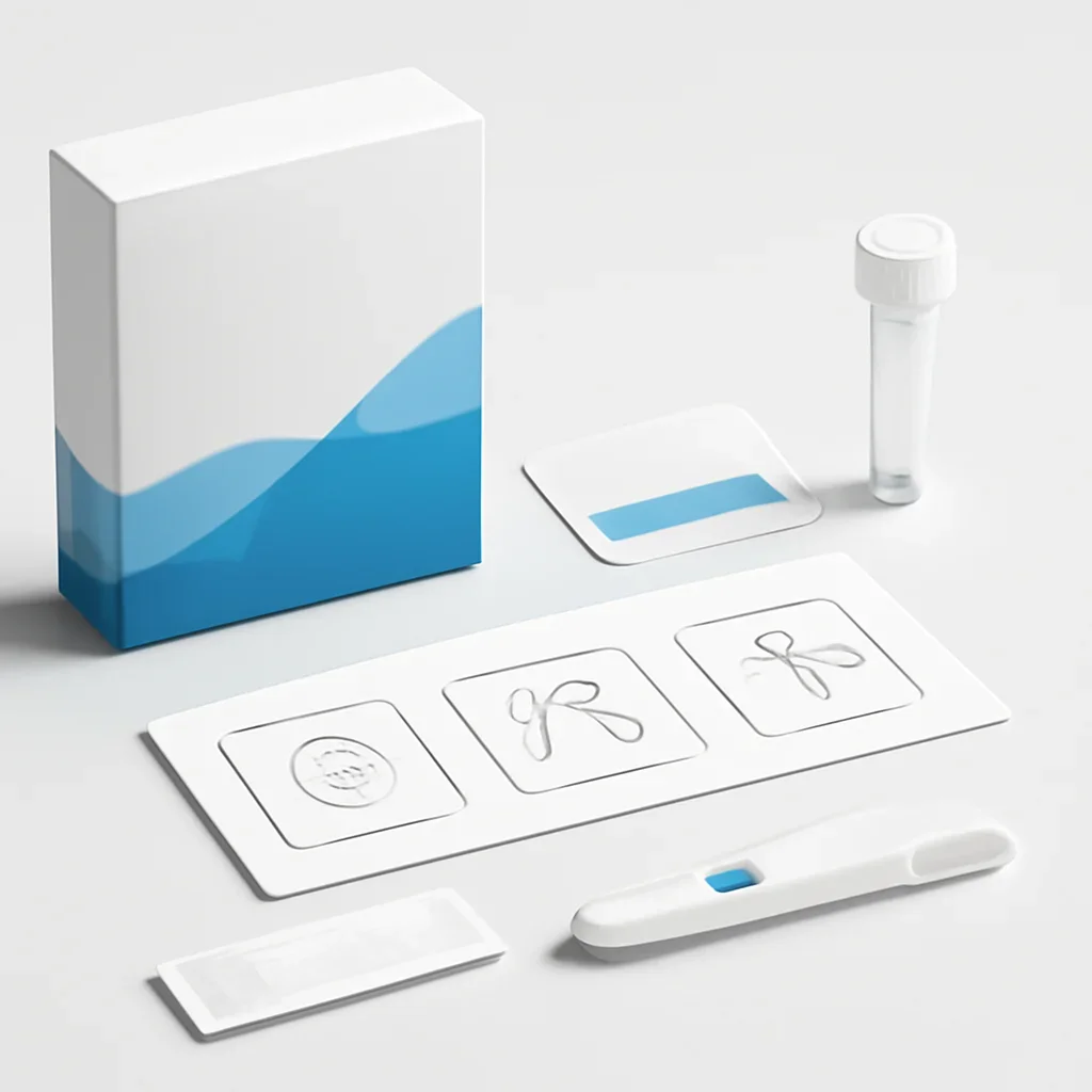 Sample kit, packaging, and step-by-step workflow for pharmacogenetic testing in illinois