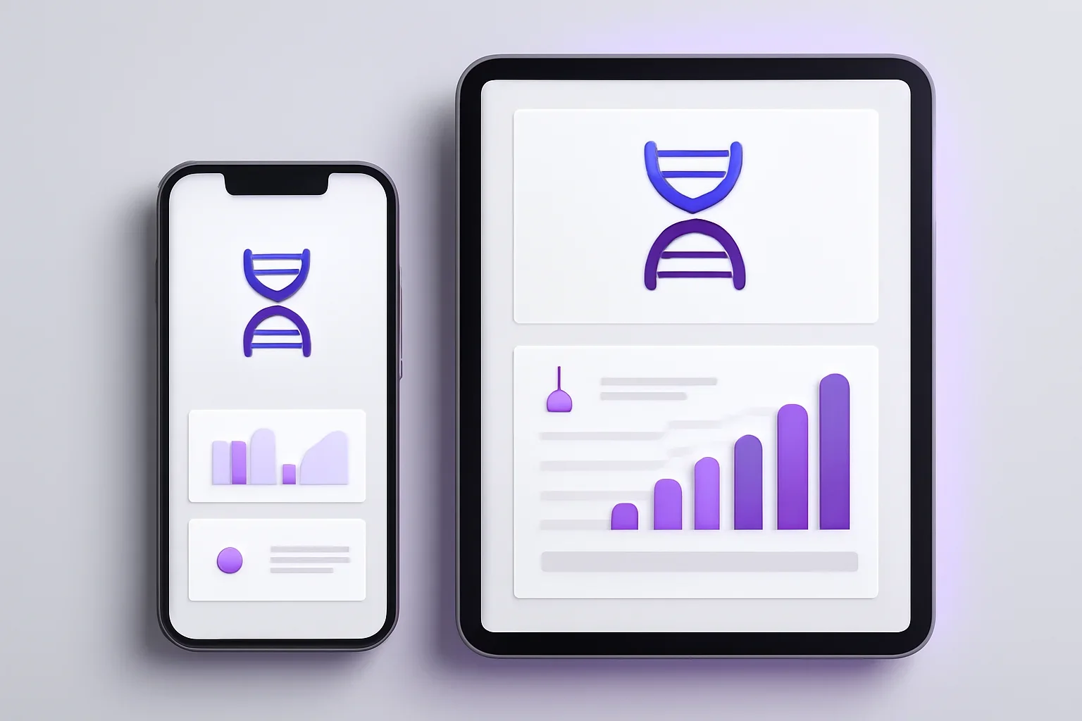 Pharmacogenetic testing in indianapolis presented on a clean digital health dashboard