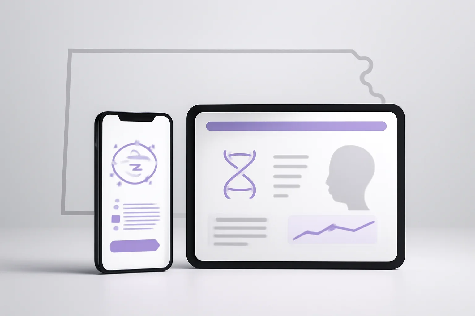 Pharmacogenetic testing in kansas presented on a clean digital health dashboard
