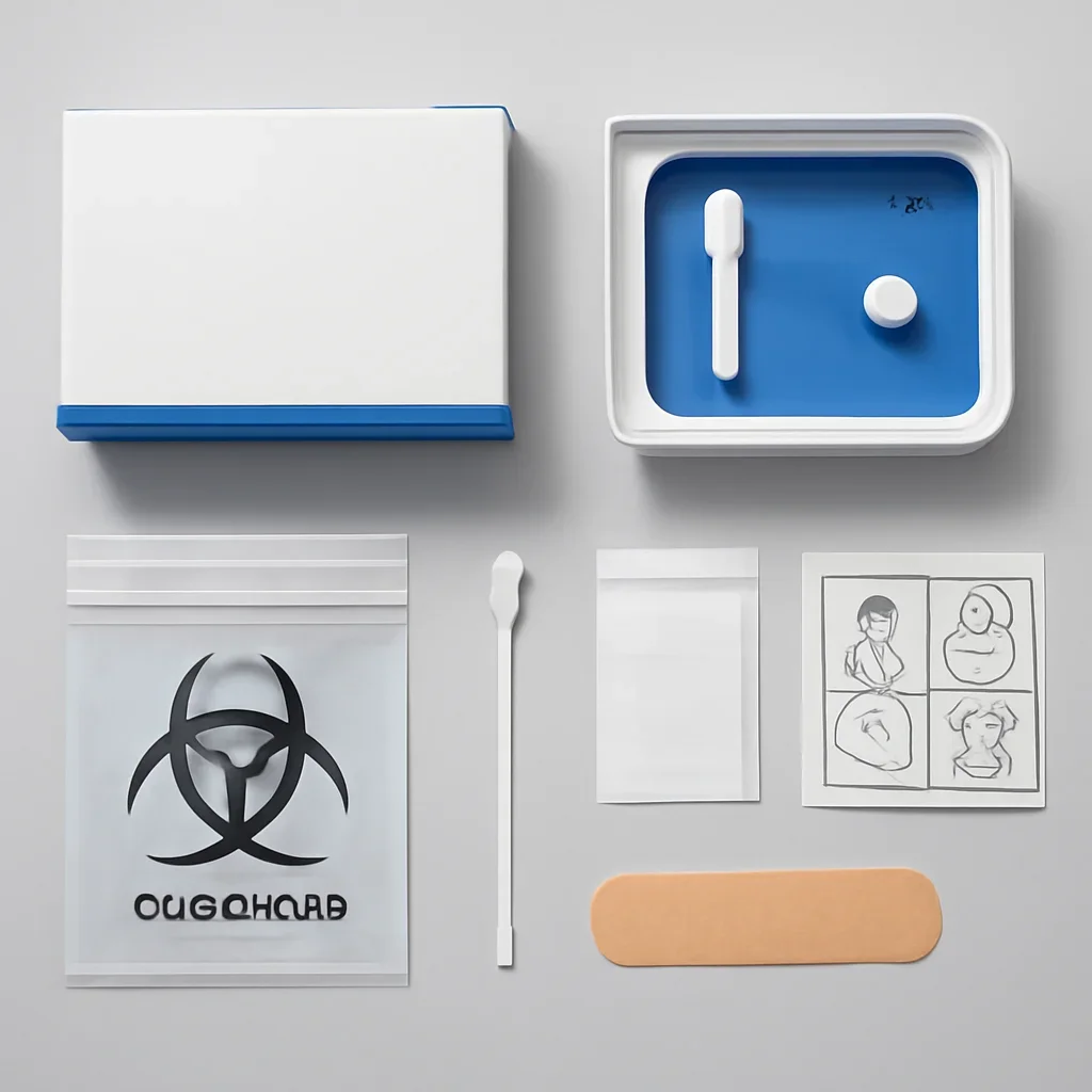 Sample kit, packaging, and step-by-step workflow for pharmacogenetic testing in little rock