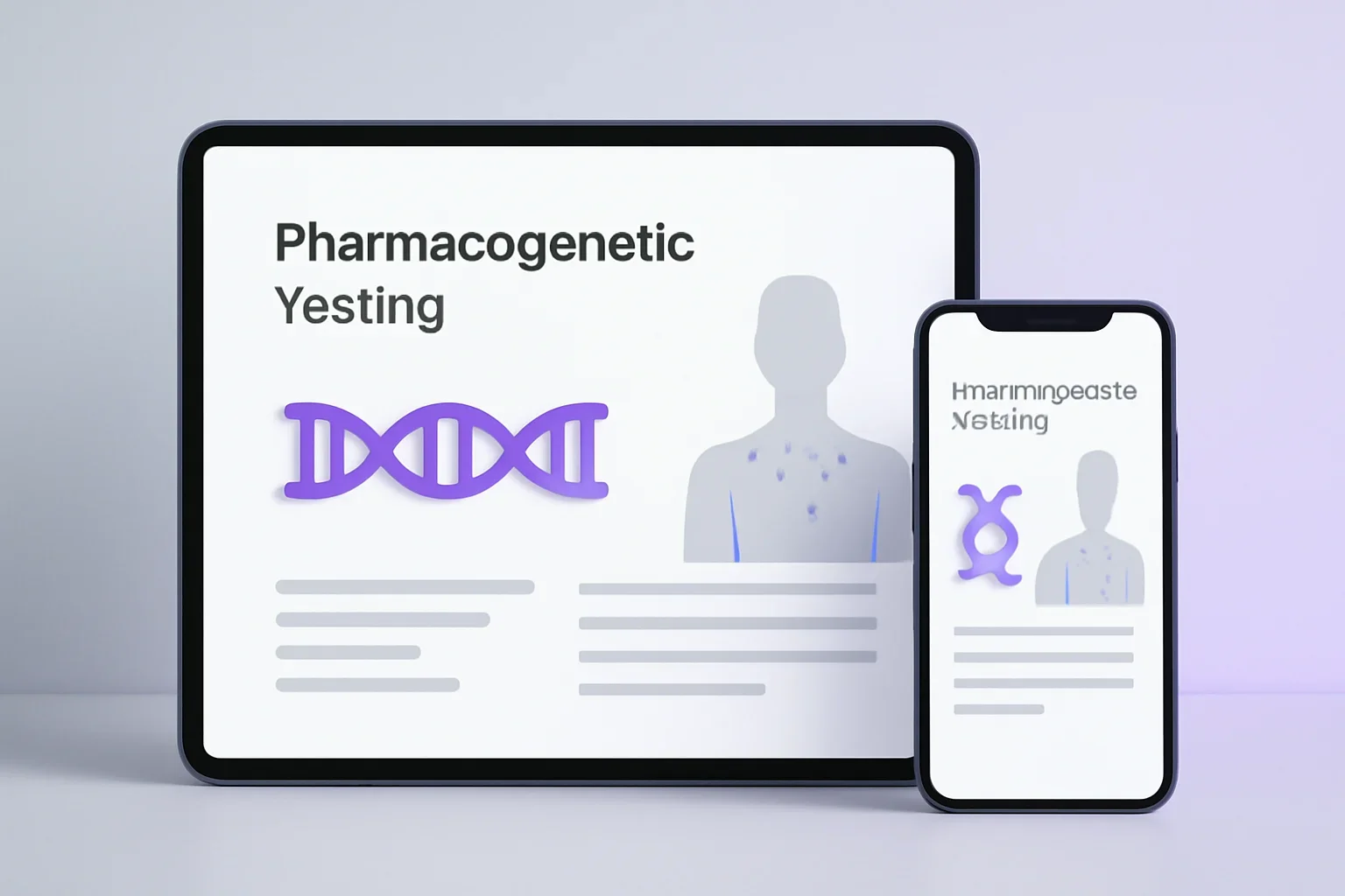 Pharmacogenetic testing in louisville presented on a clean digital health dashboard