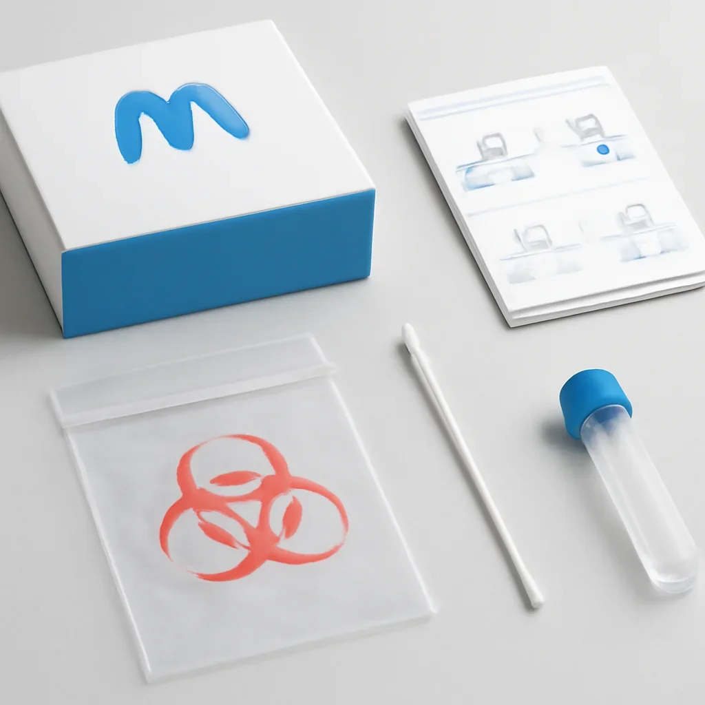 Sample kit, packaging, and step-by-step workflow for pharmacogenetic testing in memphis