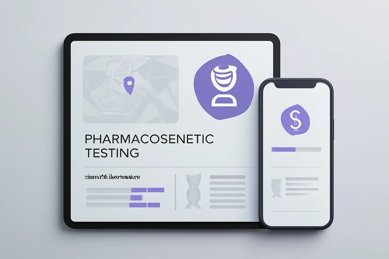 Pharmacogenetic testing in new orleans presented on a clean digital health dashboard