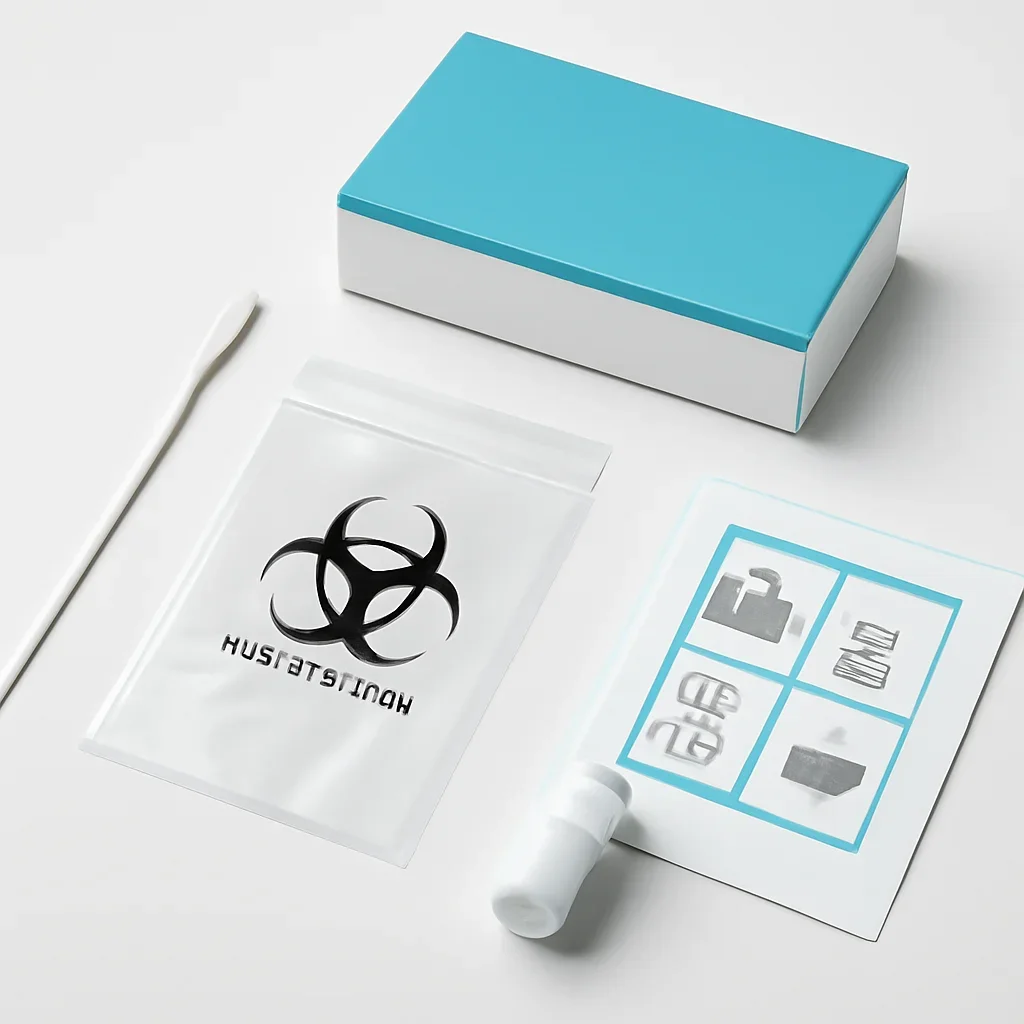 Sample kit, packaging, and step-by-step workflow for pharmacogenetic testing in north dakota