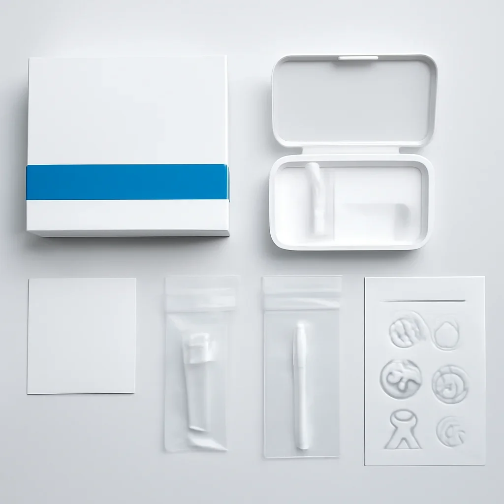 Sample kit, packaging, and step-by-step workflow for pharmacogenetic testing in san diego