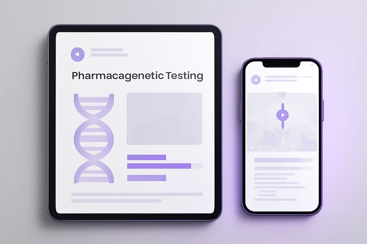 Pharmacogenetic testing in seattle presented on a clean digital health dashboard