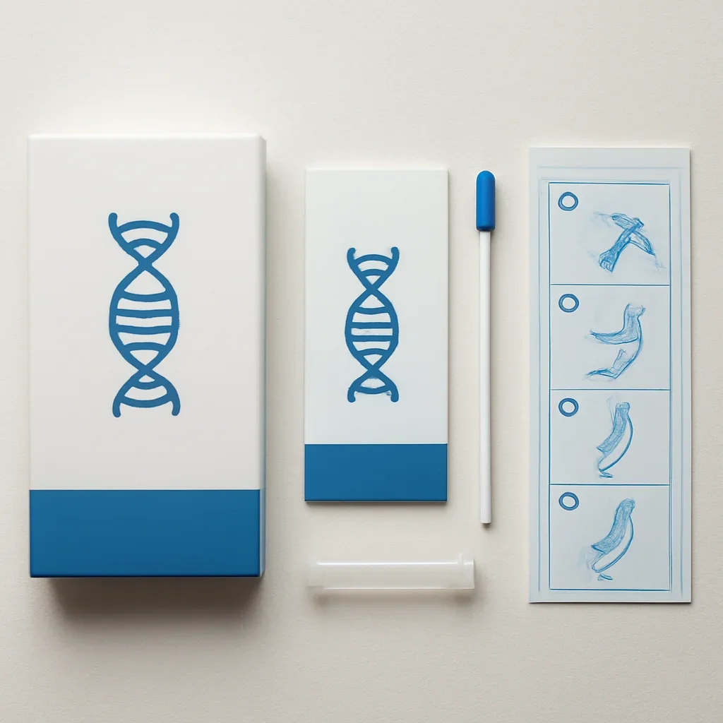 Sample kit, packaging, and step-by-step workflow for pharmacogenetic testing in sioux falls