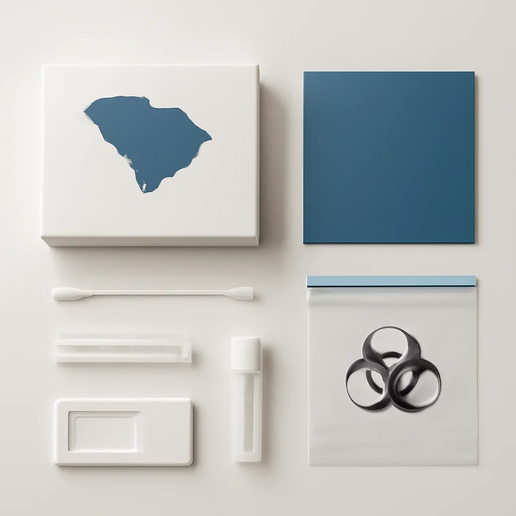 Sample kit, packaging, and step-by-step workflow for pharmacogenetic testing in south carolina