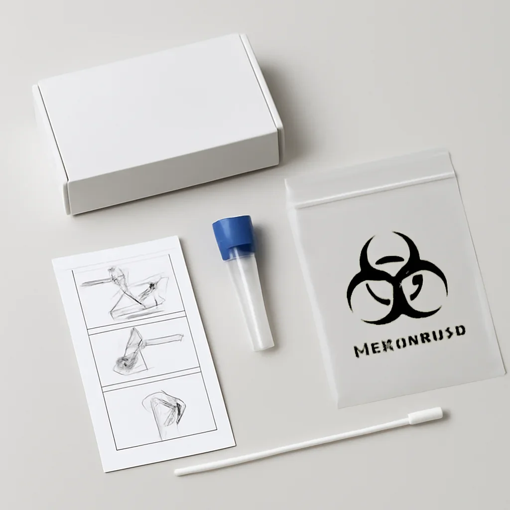Sample kit, packaging, and step-by-step workflow for pharmacogenetic testing in st. petersburg