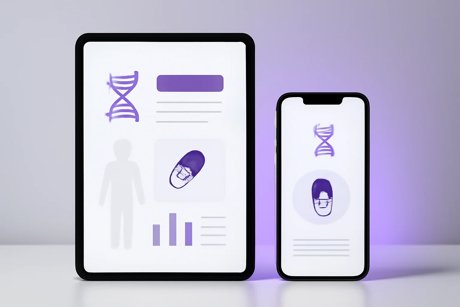 Pharmacogenetic testing in toledo presented on a clean digital health dashboard
