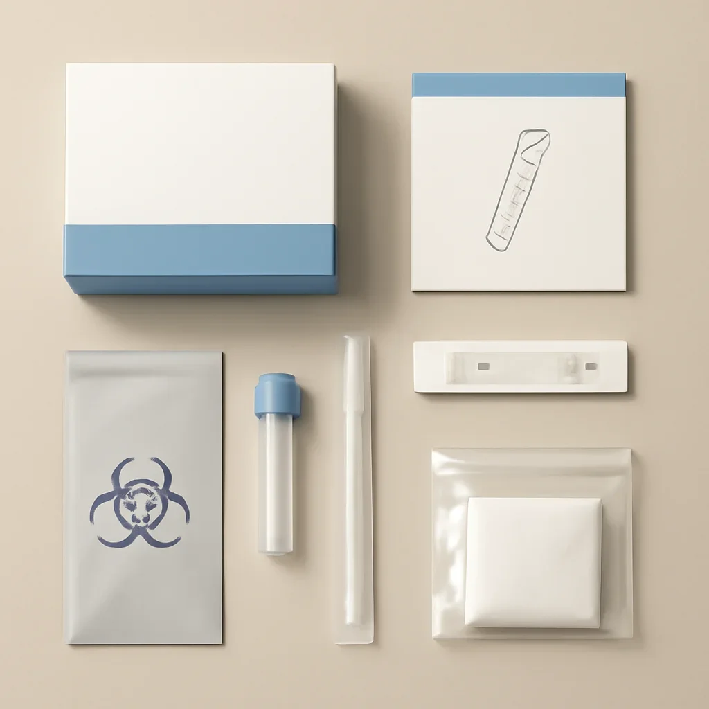 Sample kit, packaging, and step-by-step workflow for pharmacogenetic testing in utah