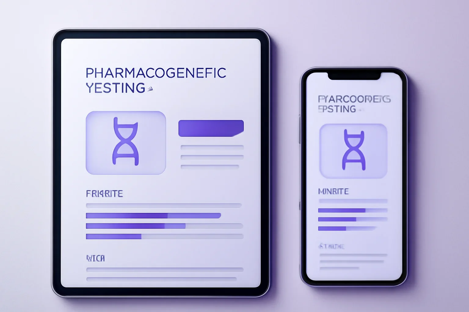 Pharmacogenetic testing in wilmington presented on a clean digital health dashboard