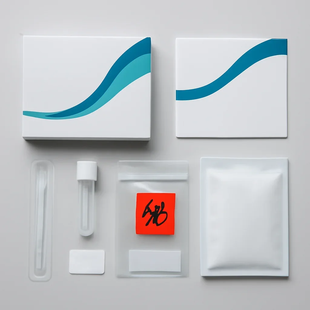 Sample kit, packaging, and step-by-step workflow for pharmacogenetic testing in wilmington