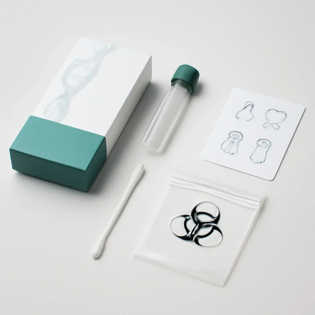 Sample kit, packaging, and step-by-step workflow for pharmacogenetic testing in wyoming
