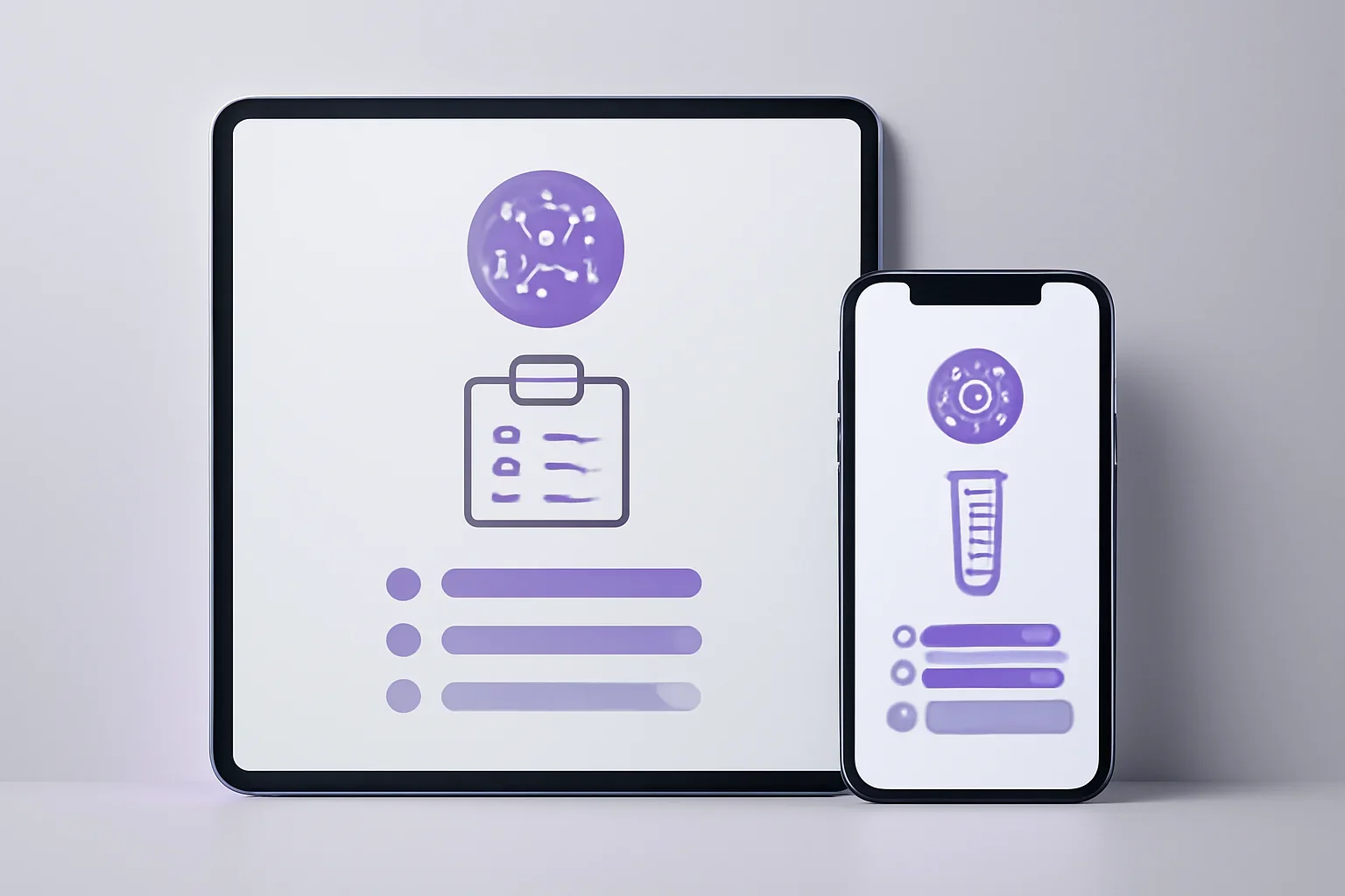 How to choose a microbiome test presented on a clean digital health dashboard