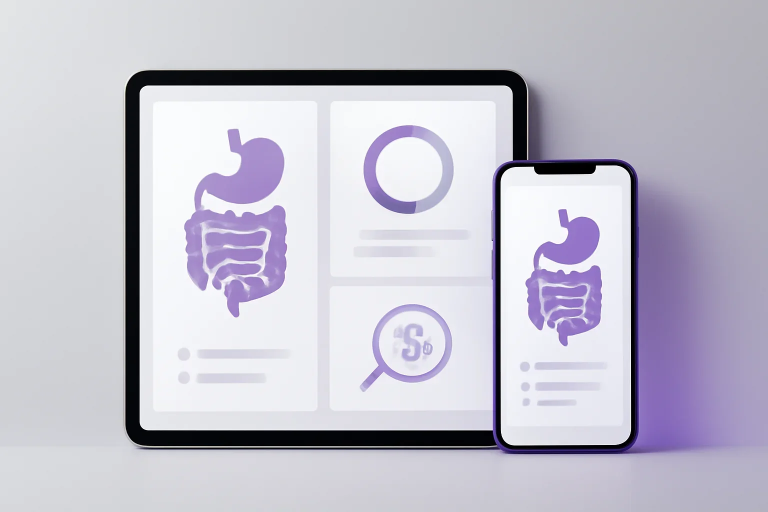 What microbiome testing can and cannot tell you presented on a clean digital health dashboard