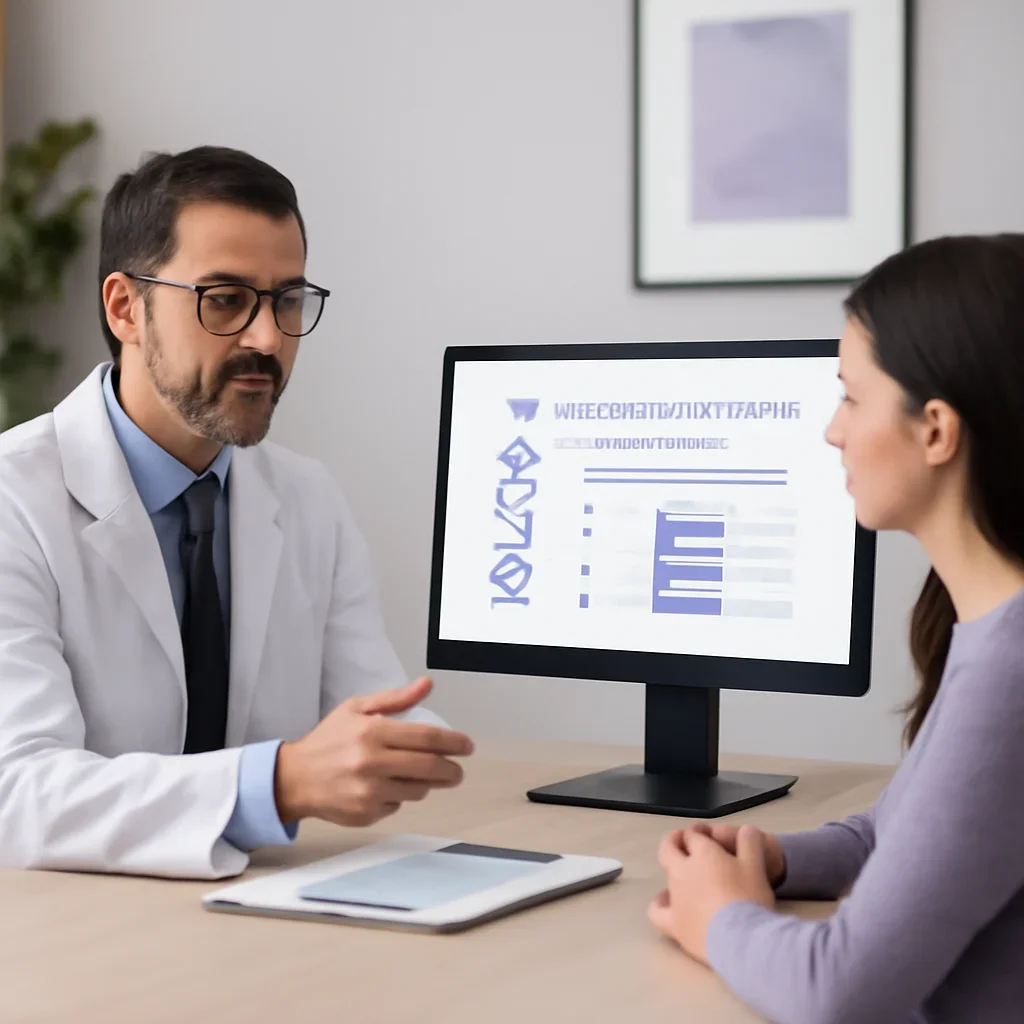 Clinician-friendly report discussion and next-step planning for pharmacogenetic testing for anxiety medications