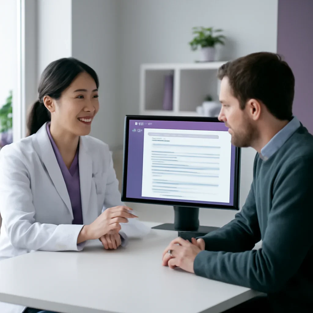 Clinician-friendly report discussion and next-step planning for cyp2c19 testing and clopidogrel response