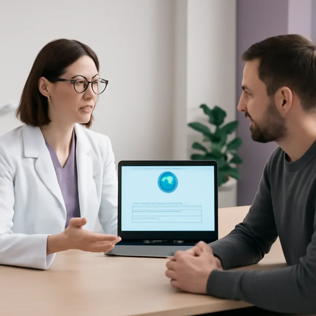 Review of pricing, report options, and next-step planning for pharmacogenetic testing