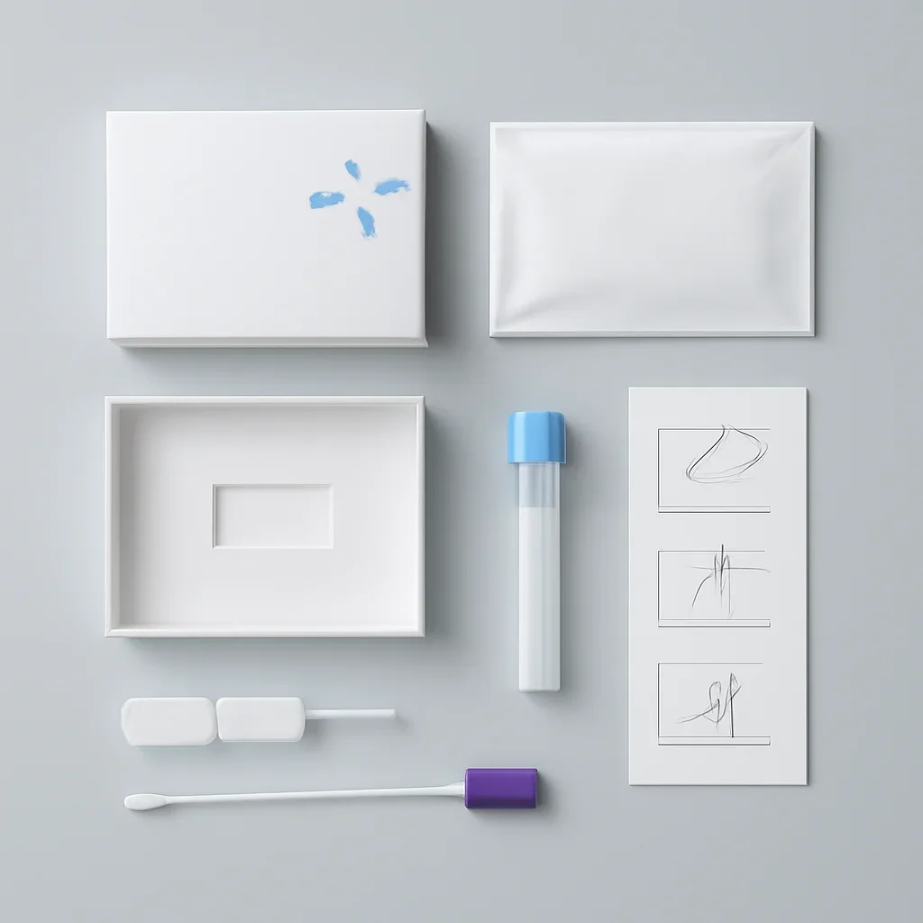 Sample kit, packaging, and step-by-step workflow for pharmacogenetic genes explained