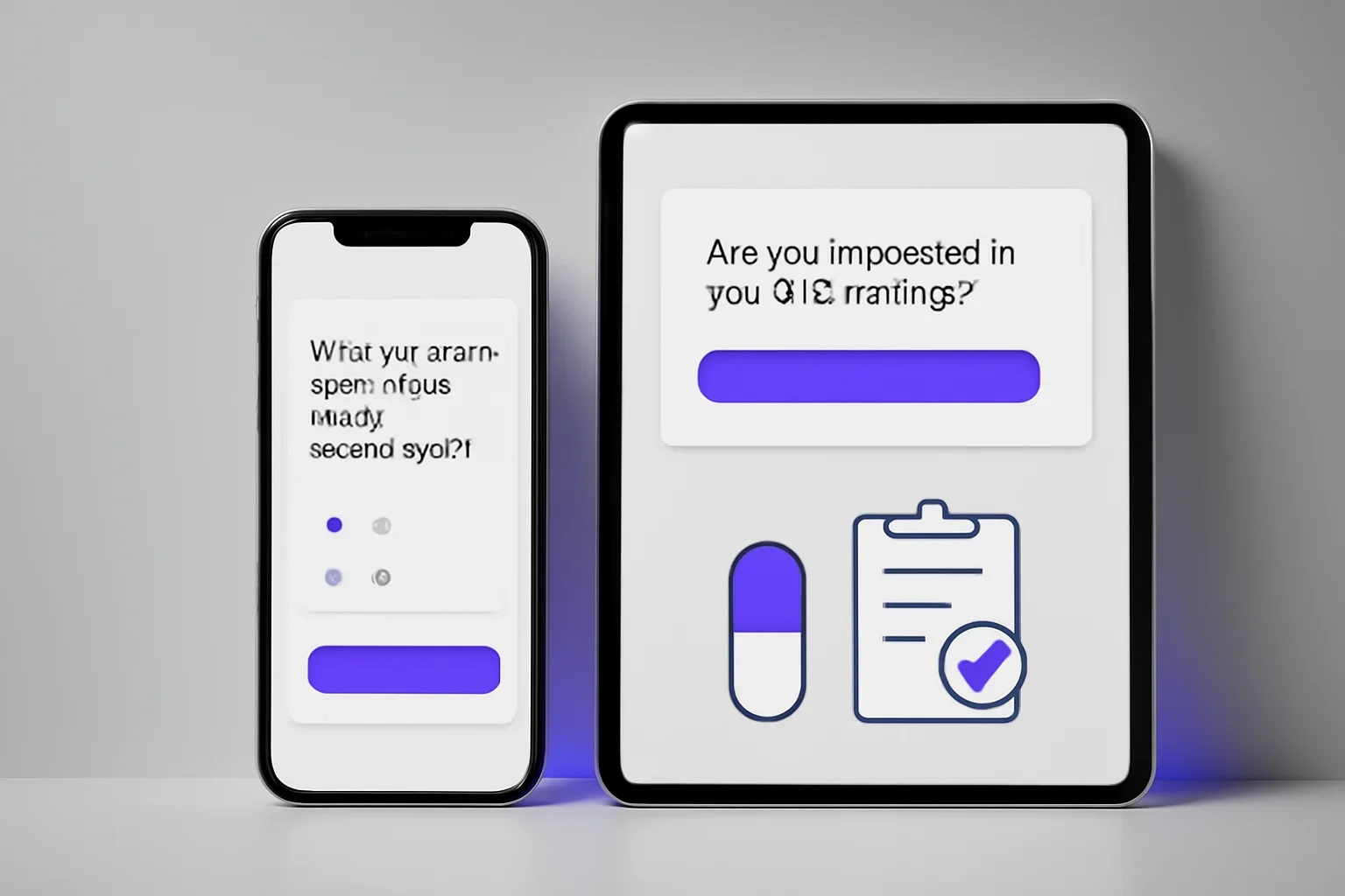 SLCO1B1 testing and statin medication questions presented on a clean digital health dashboard