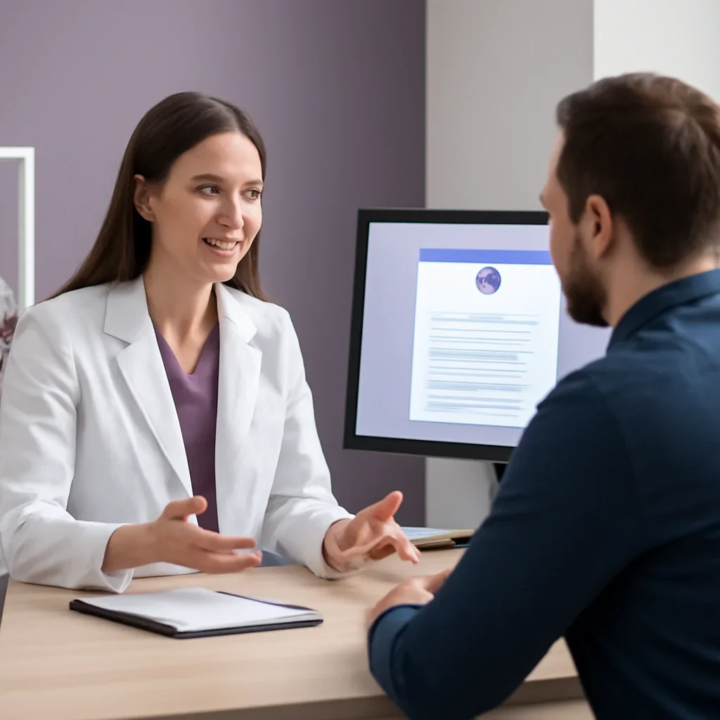 Review of a DNA testing report and next-step planning in Canada
