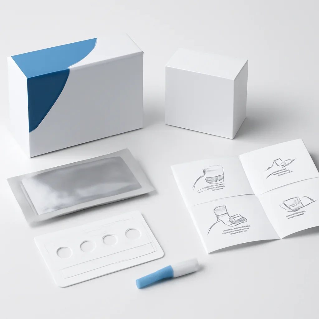 Sample kit, packaging, and step-by-step workflow for pgx doctor discussion guide