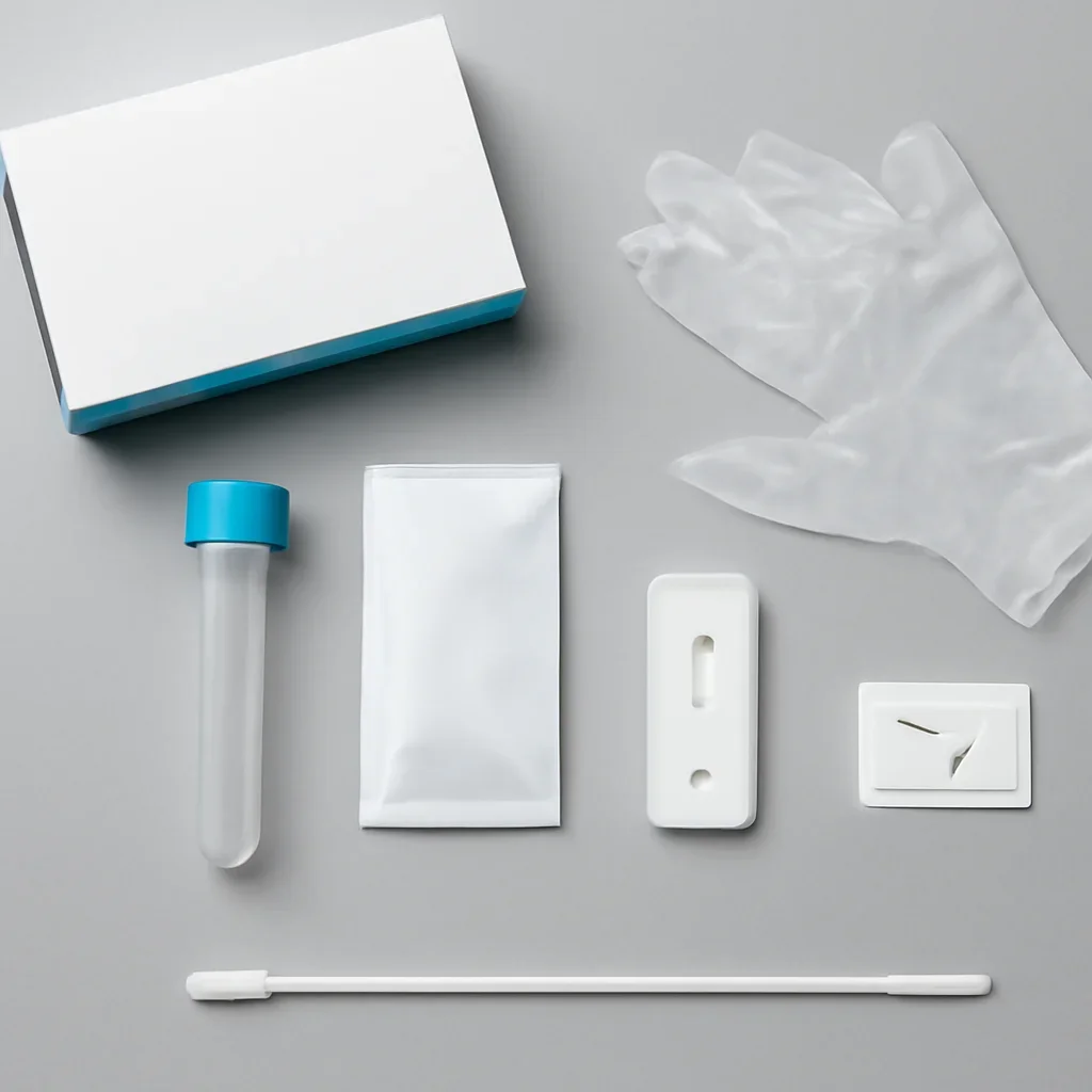 Sample kit, packaging, and step-by-step workflow for research and references
